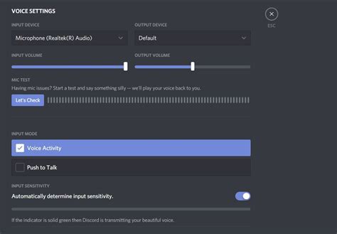 setting up discord channels